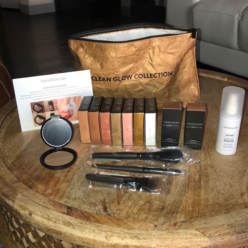 bareMinerals Clean Glow Collection Makeup
